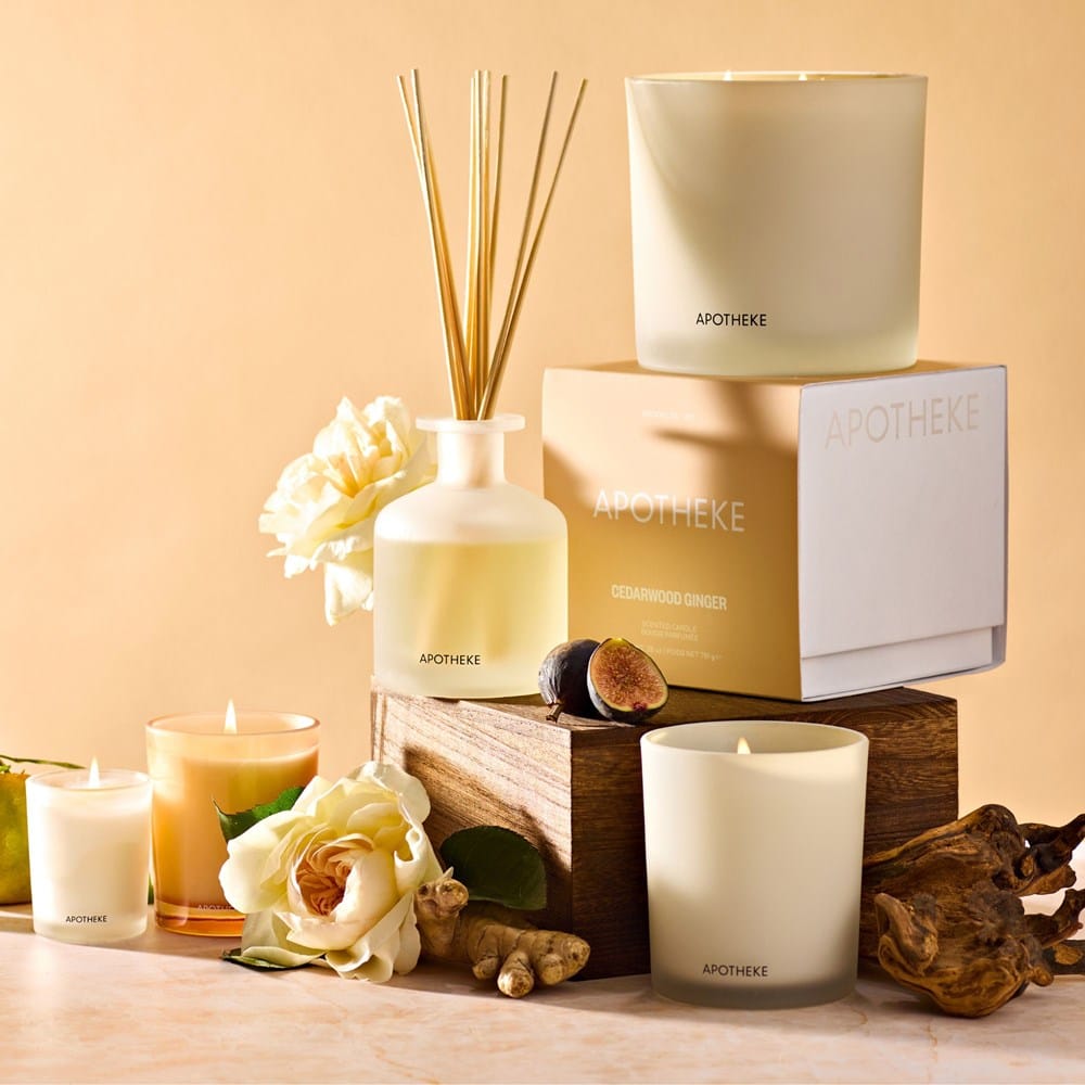 APOTHEKE Classic Candles Cedarwood Ginger Classic Candle