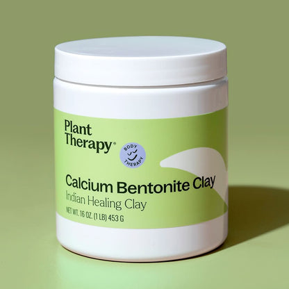 Plant Therapy Hair &amp; Skin Care 16 oz Calcium Bentonite Clay 16 oz