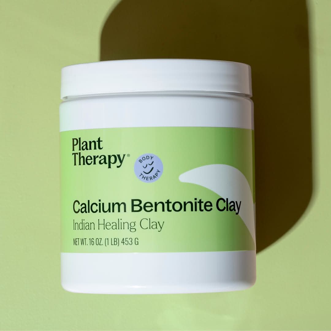 Plant Therapy Hair &amp; Skin Care 16 oz Calcium Bentonite Clay 16 oz