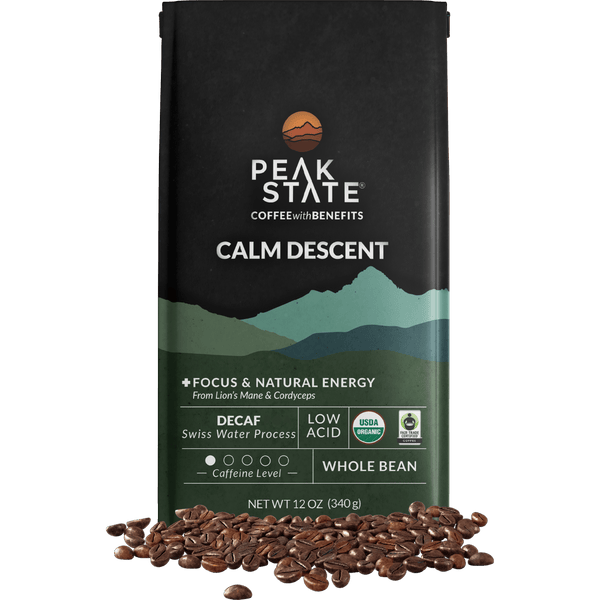 Peak State Coffee GFM Only CALM DESCENT Decaf