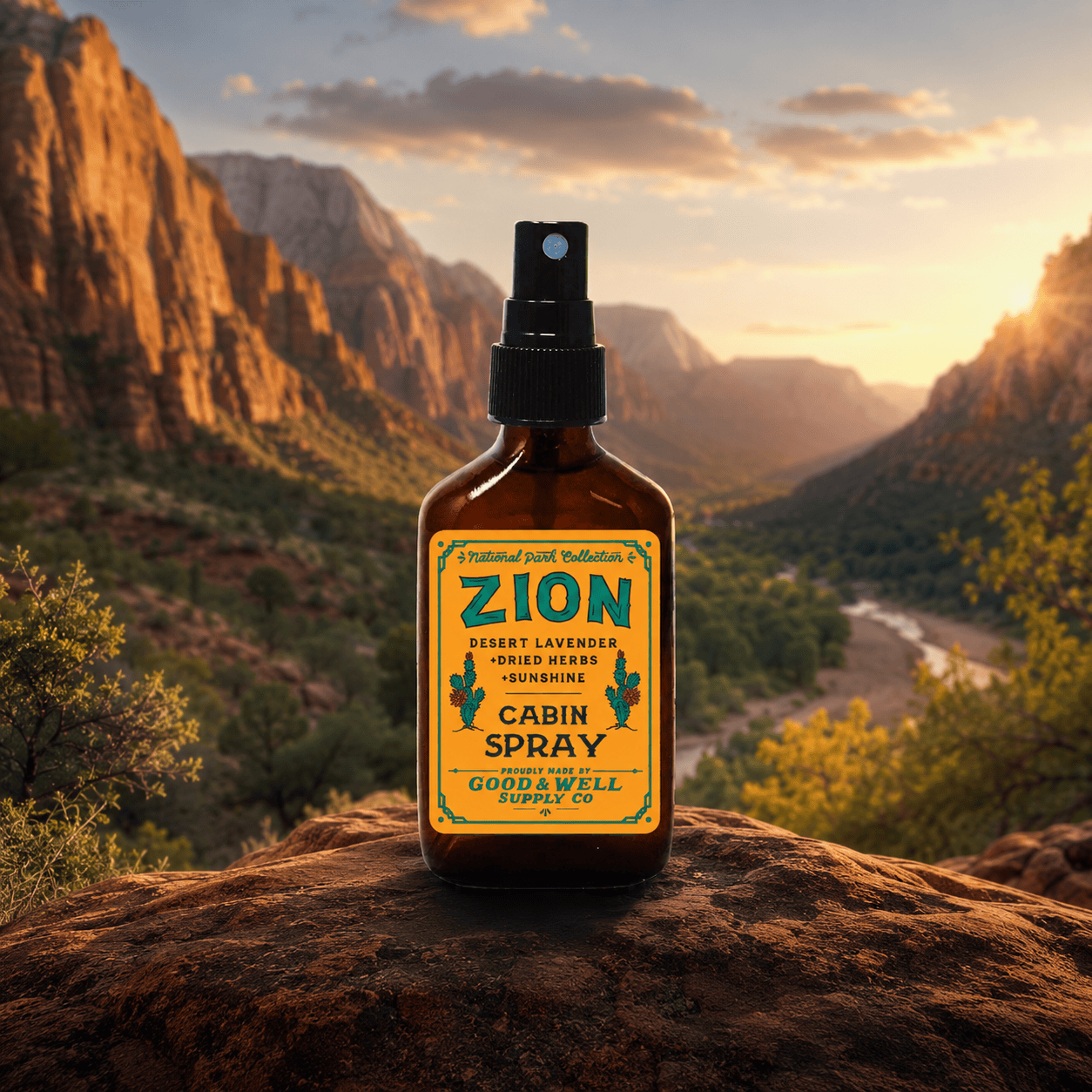 Good &amp; Well Supply Co Cabin Spray Zion Cabin Spray