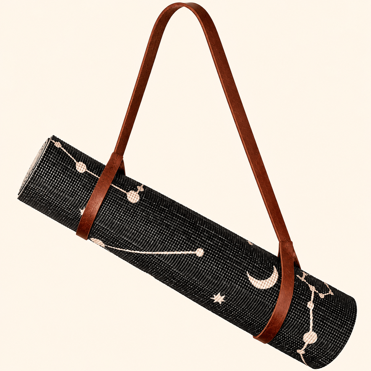 The Local Branch Leather Mahogany Leather Loop Carrier