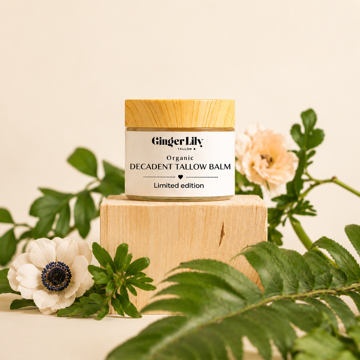 Vanilla Rosehip Tallow Balm