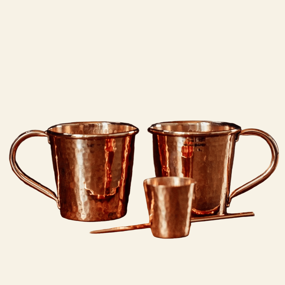 Sertodo Barware &amp; Bar Tools Moscow Mule Mug Gift Set