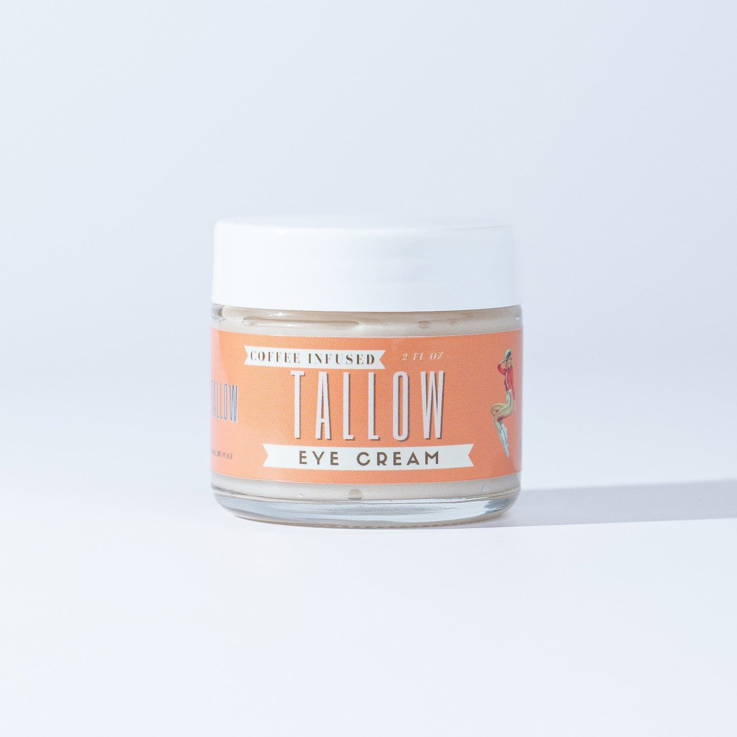 Lady May Tallow Body Cream/Lotion Natural Tallow Eye Cream | Caffeine Under Eye Cream