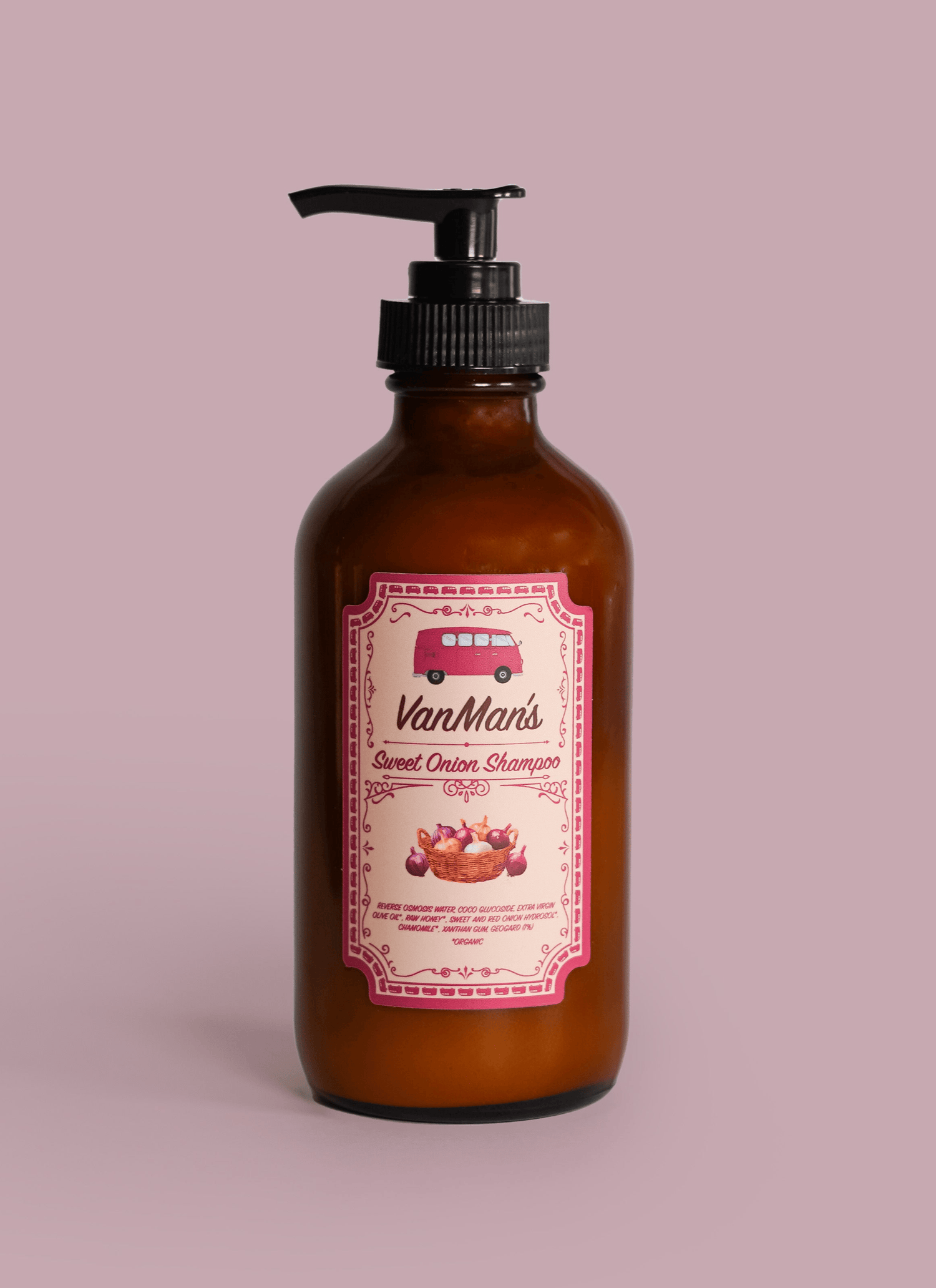 VanMan Glass *New* VanMan’s Sweet Onion Shampoo - 8 oz
