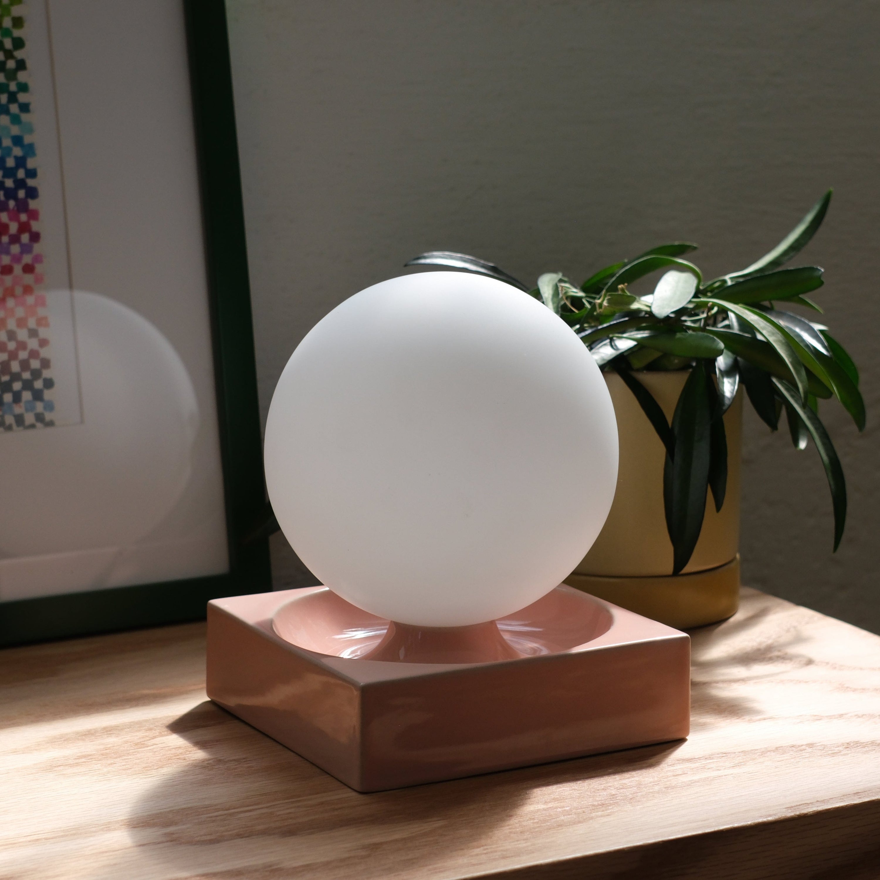 Misewell Lamps Cubic Table Lamp