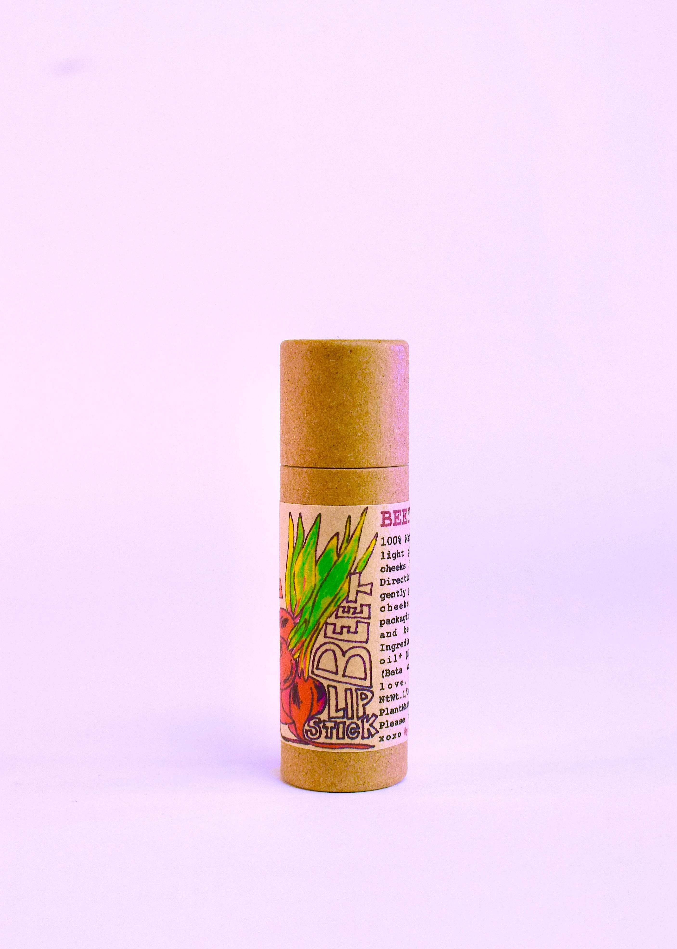 plant makeup mini Beet Lip Stick
