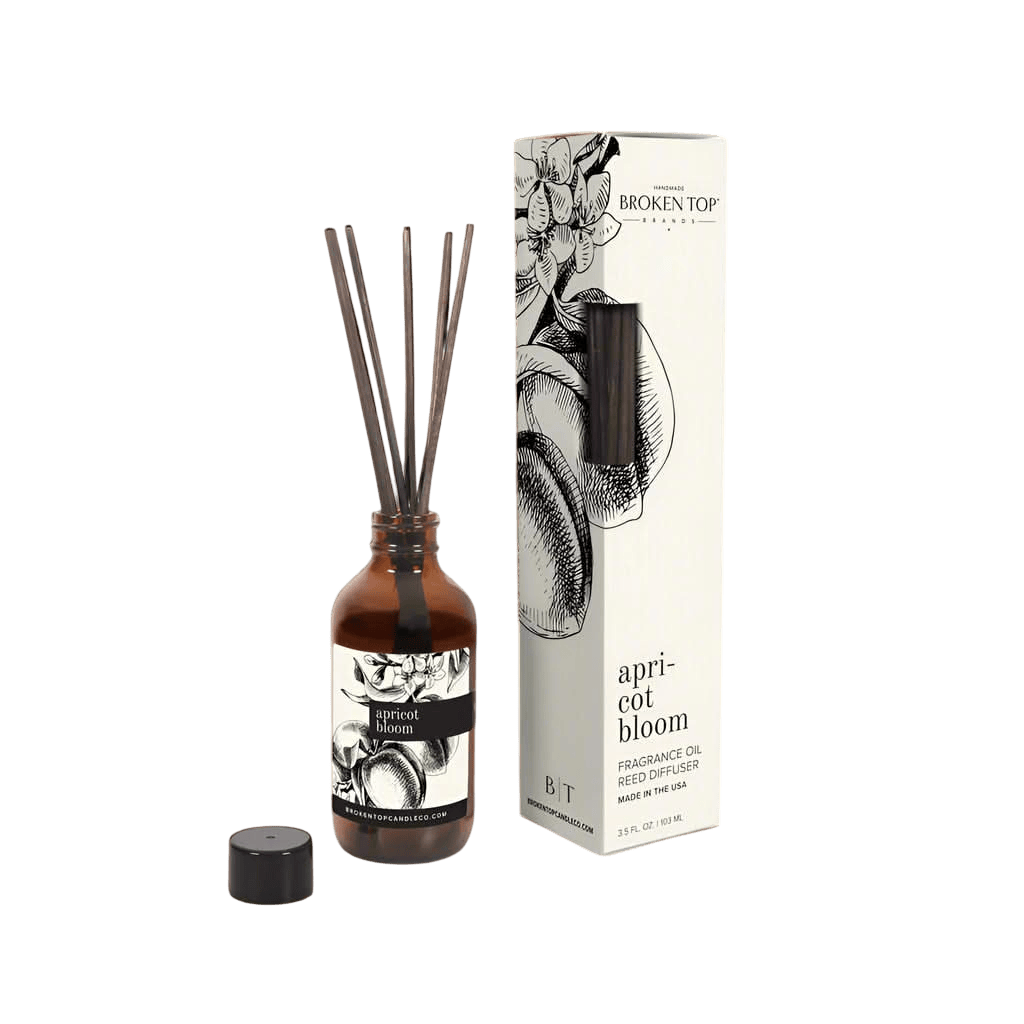 Broken Top Brands Reed Diffuser Apricot Bloom Reed Diffuser