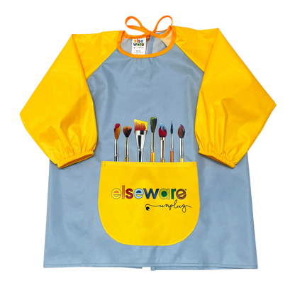 Art Smock with Pocket (Ages 3-6, 2 Sizes) Kid-Friendly