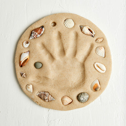 Day at the Beach – Kids Hand &amp; Footprint Keepsake
