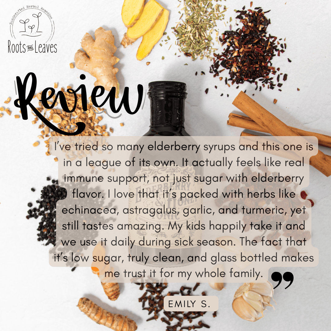 Roots and Leaves, LLC Elderberry and Honey Tonic