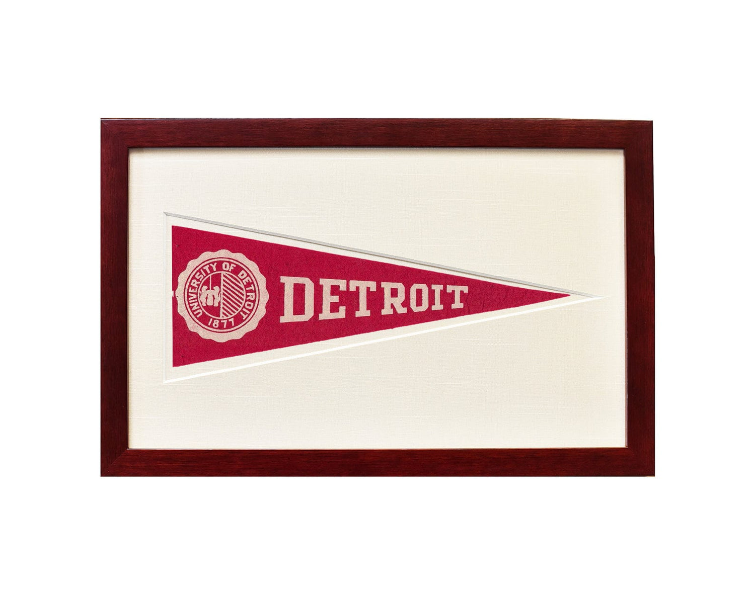 Americana Memories Vintage Detroit University Hormel Pennant