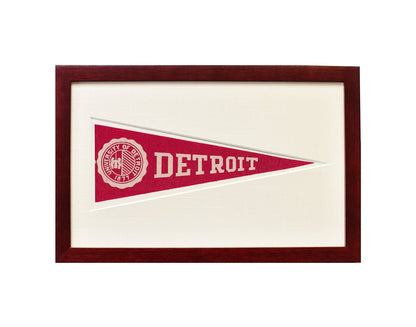 Americana Memories Vintage Detroit University Hormel Pennant