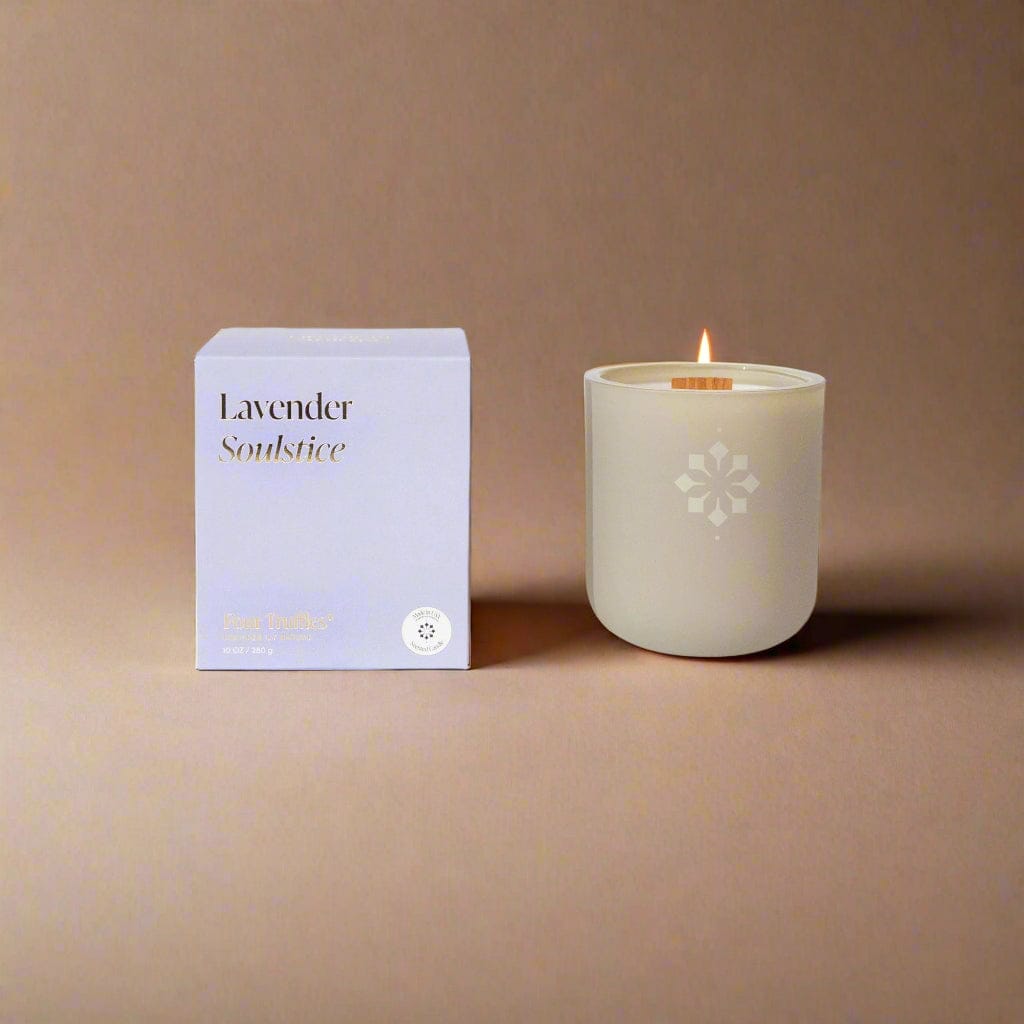 Lavender Soulstice Luxury Candle - Four Truffles