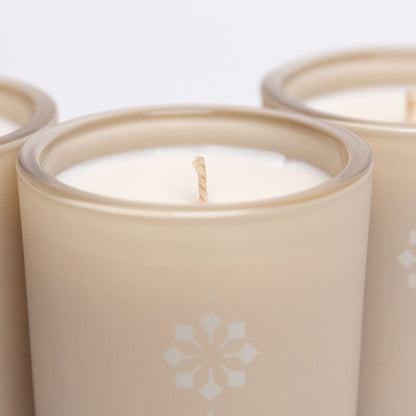 Four Truffles Candle Under The Stars Set of Three Votive Candles