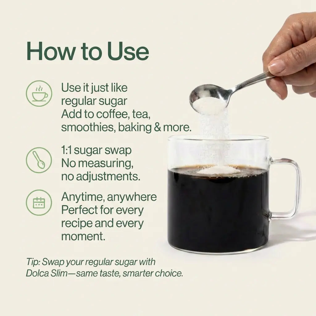 Dolca Sugar Dolca Slim - Retailer (Two Bags)