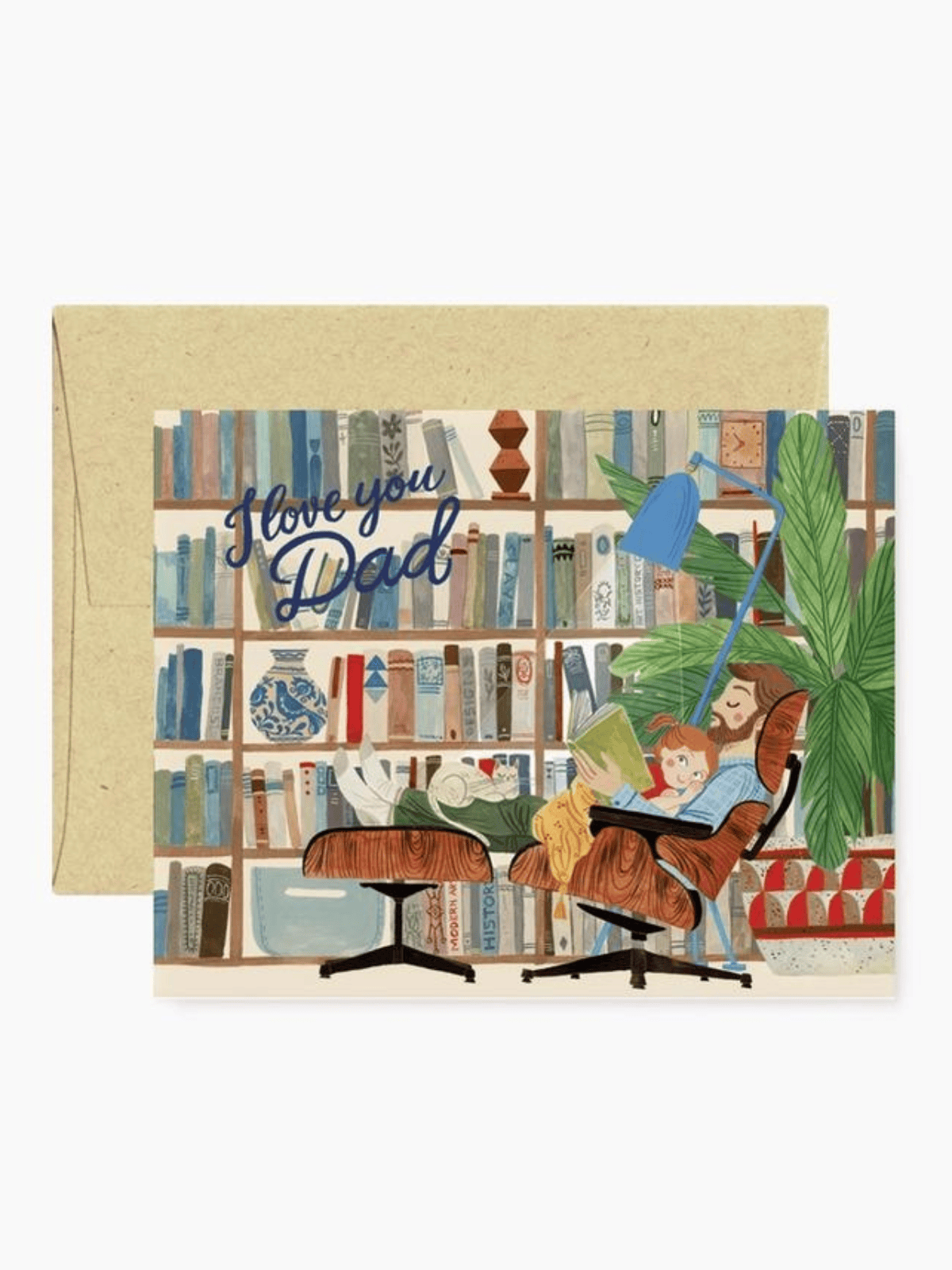 Ash &amp; Rose Greeting &amp; Note Cards I Love You Dad Greeting Card