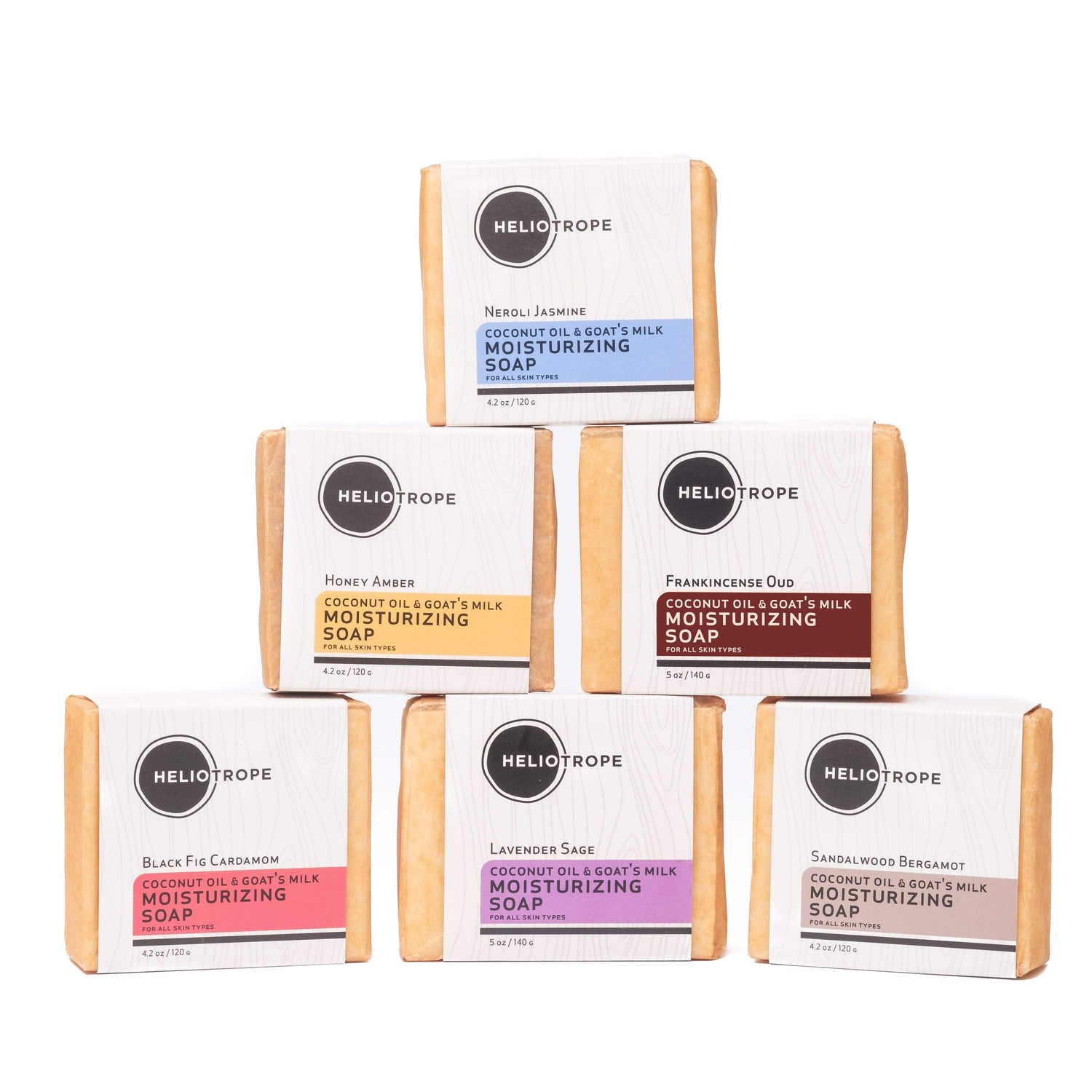 Heliotrope SF Soap Moisturizing Coconut Oil &amp; Goat&
