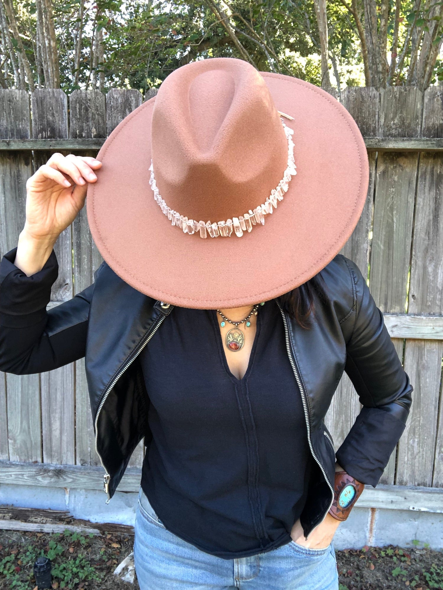 Adriana Soto Joyeria Crystal Hatband, Gemstone Hat Band