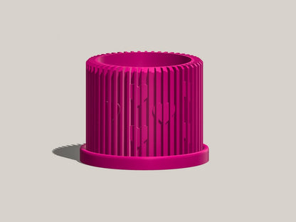 Rosebud HomeGoods Planter Modern Heart-Shaped Planter with Drainage &amp; Saucer – Unique Valentine’s Day Gift for Plant Lovers, 3d Printed Planter Home Hosting Decor,