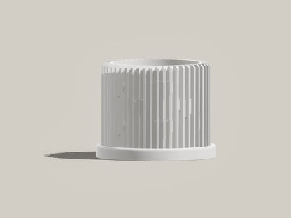 Rosebud HomeGoods Planter Modern Heart-Shaped Planter with Drainage &amp; Saucer – Unique Valentine’s Day Gift for Plant Lovers, 3d Printed Planter Home Hosting Decor,