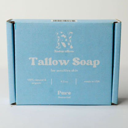 Naturallow Bar Soap Pure/Unscented Soap Tallow Soap