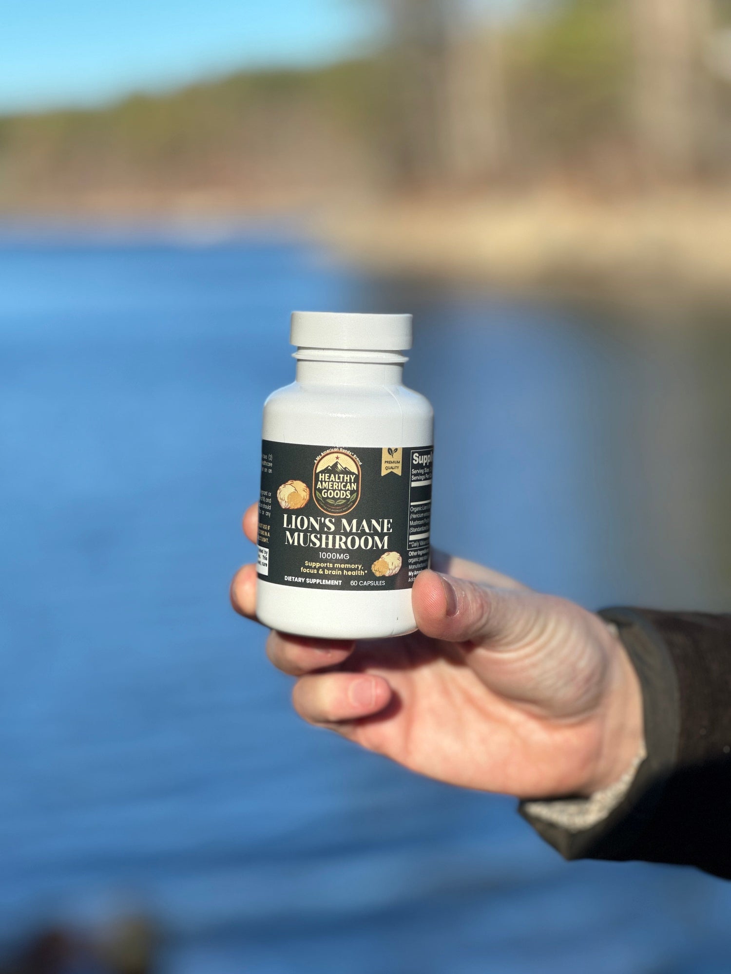 Healthy American Goods™ Mushroom Products Lion&