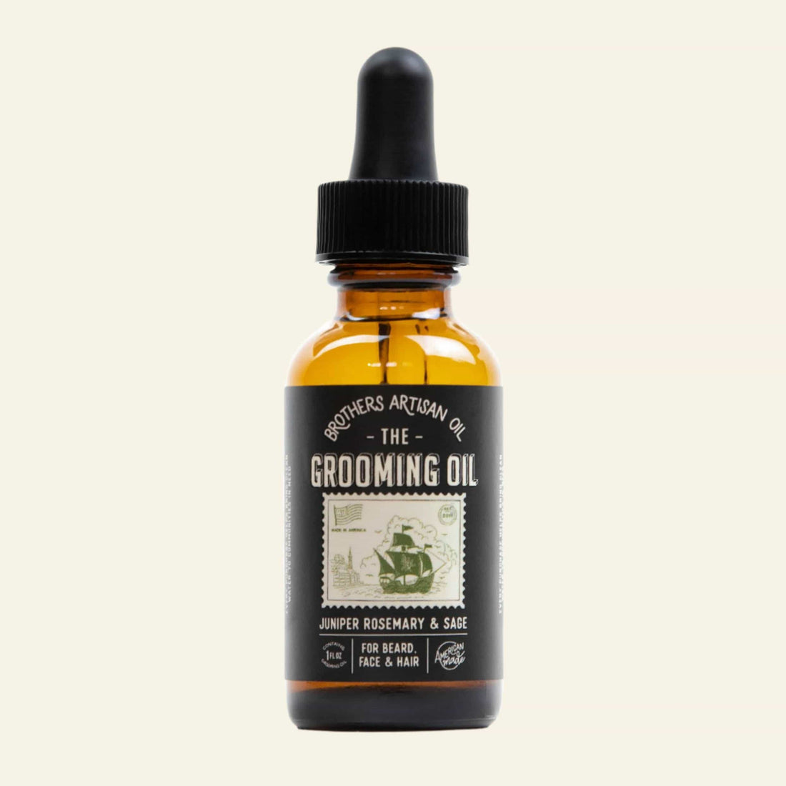 Brothers Artisan Oil The Oils The Grooming Oil: Juniper Rosemary &amp; Sage