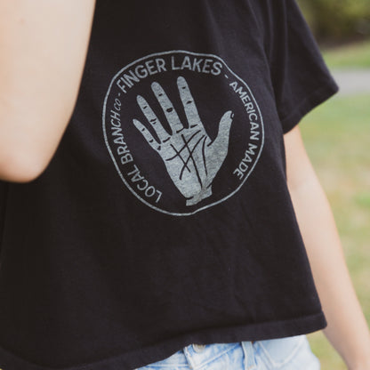 The Local Branch Tee Finger Lakes Cropped Tee - USA Made