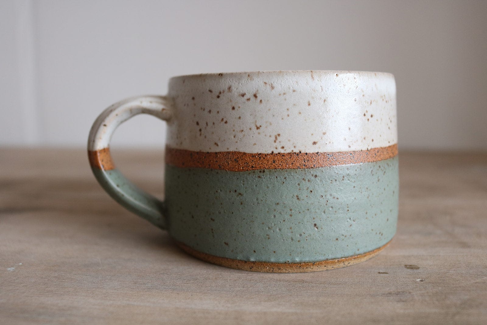 KJ Pottery Mug Moss Green The Mug