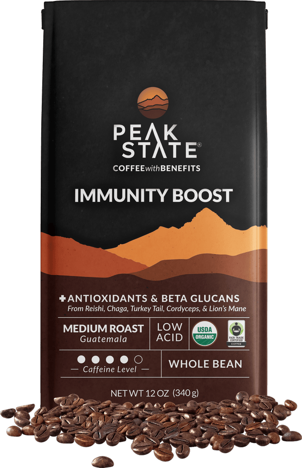 Peak State Coffee GFM Only IMMUNITY BOOST Medium Roast