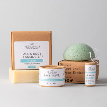 J&amp;L Naturals Skin Regimen Kit Essentials Skin Regimen Kit (4-Piece Set)