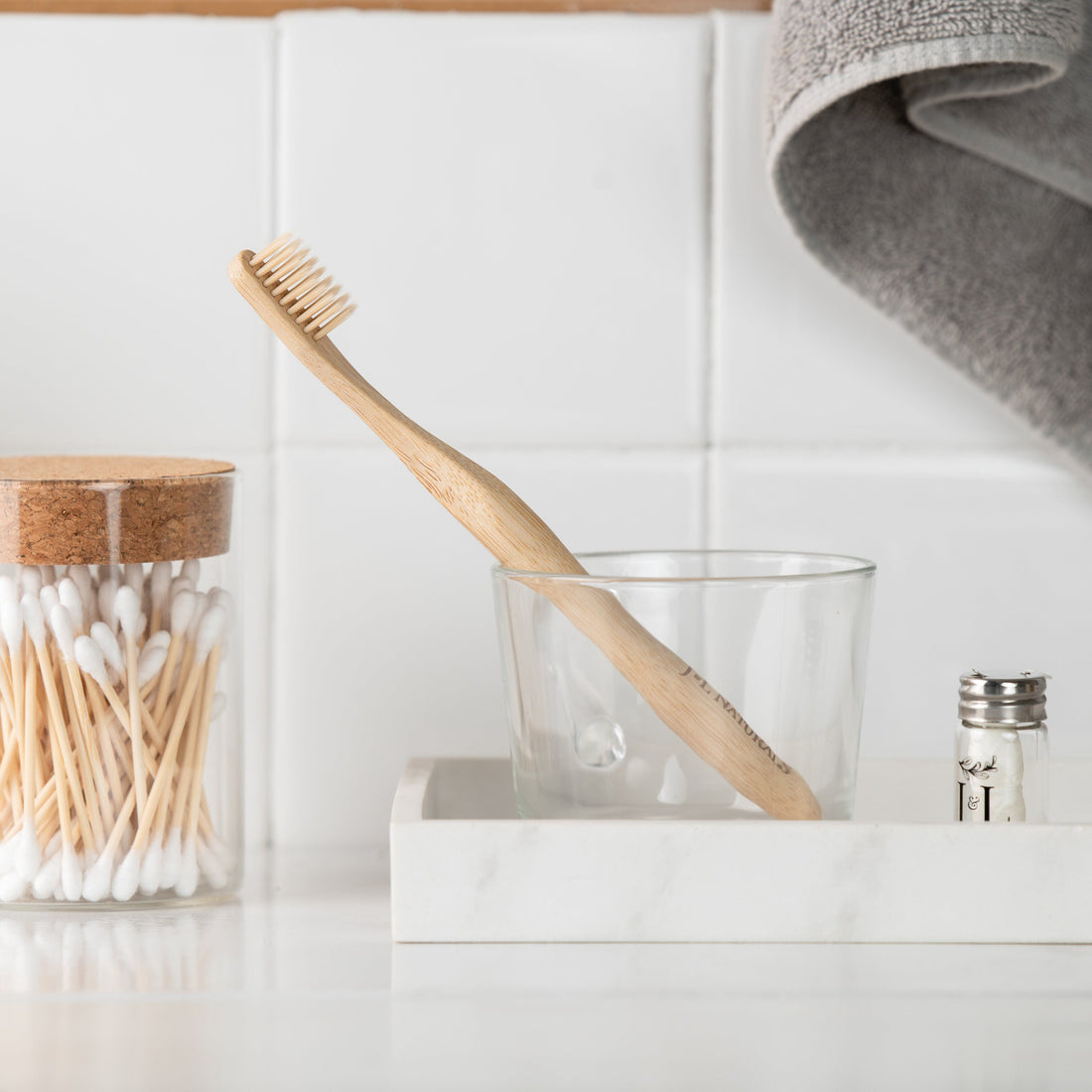 J&amp;L Naturals Essentials Bamboo Toothbrush