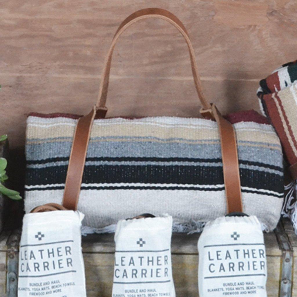 The Local Branch Leather Leather Loop Carrier