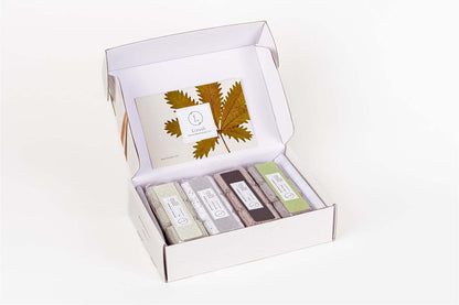 Lizush No Earthy Shower Steamer Gift Box for Men and Women, Set of 12 Shower Steamers Package