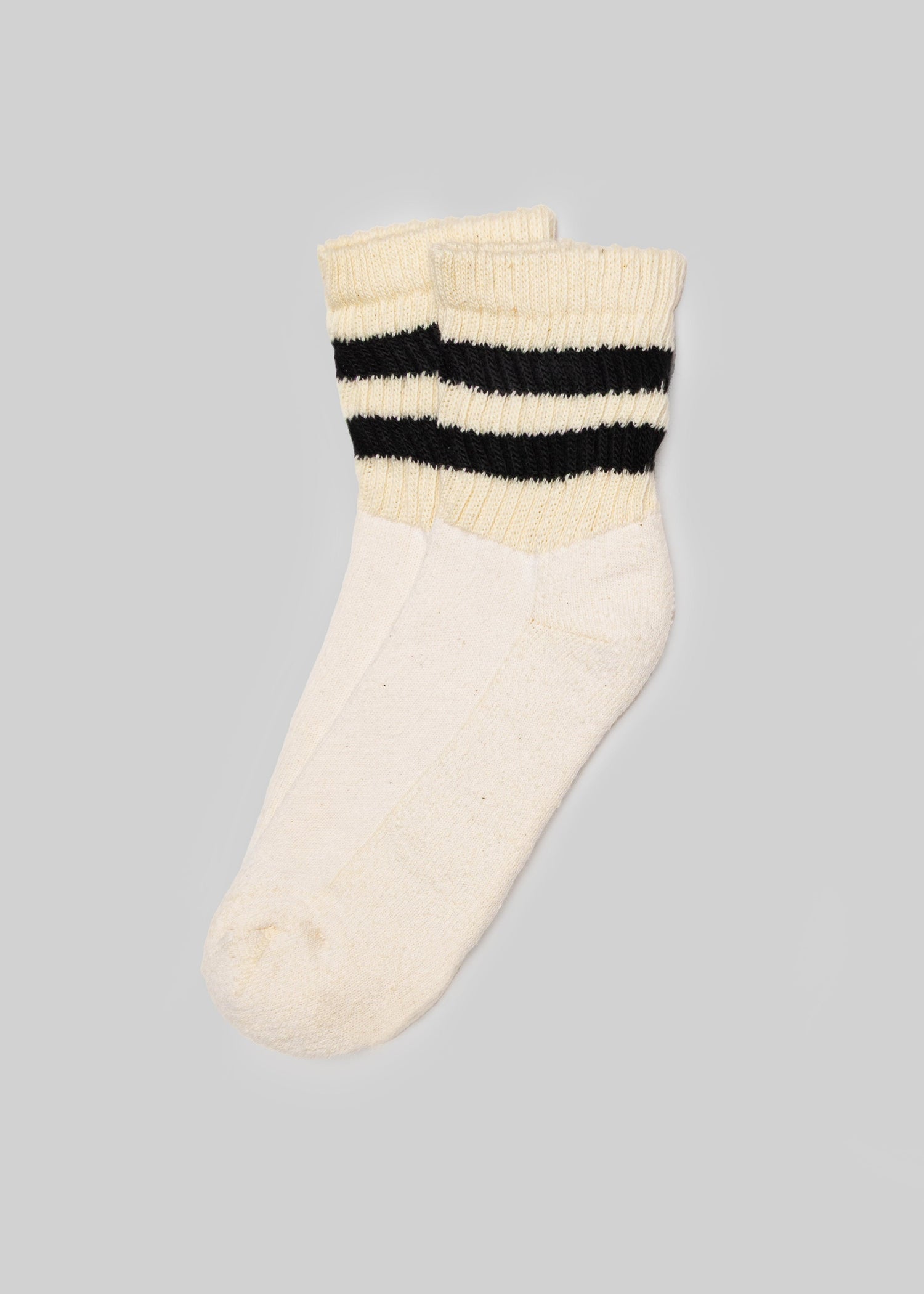 American Trench Socks black / One Size The Mono Stripe Quarter Crew