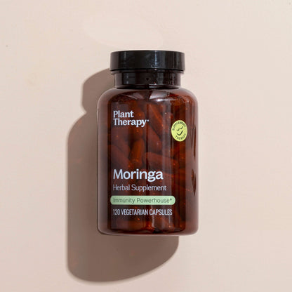 Plant Therapy Supplement 120 ct Moringa Capsules – Plant-Based Green Tradition