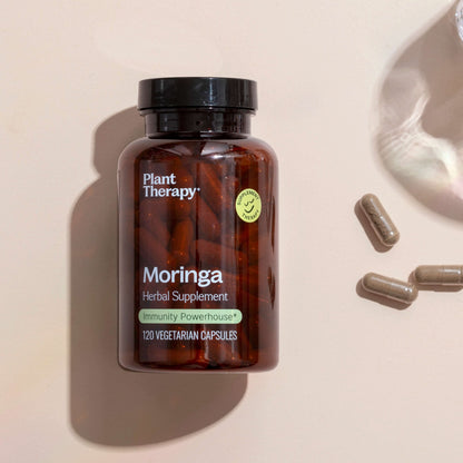 Plant Therapy Supplement 120 ct Moringa Capsules – Plant-Based Green Tradition