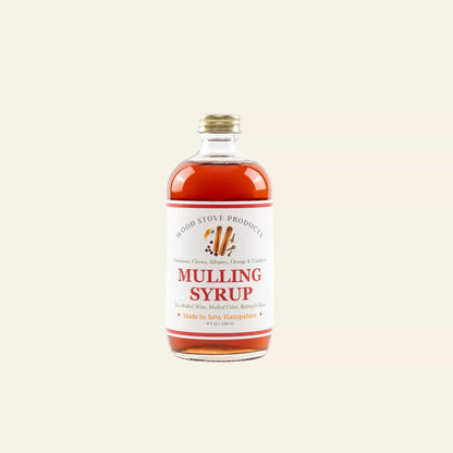 Wood Stove Kitchen Cocktail and Drink Mixers Mulling Syrup, 8 fl oz
