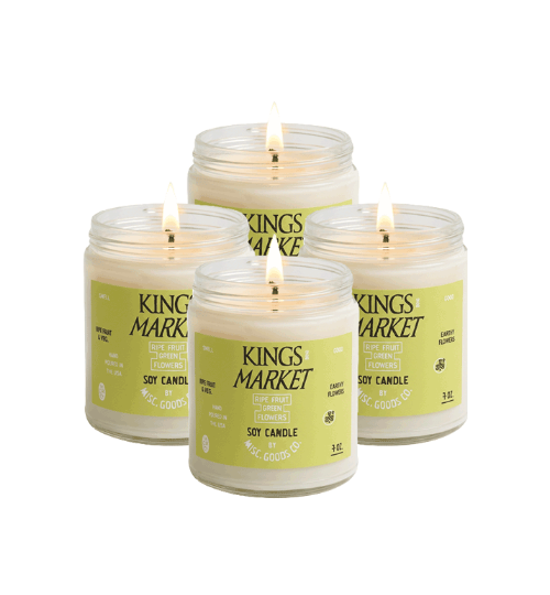 "Kings Market" Soy Candle