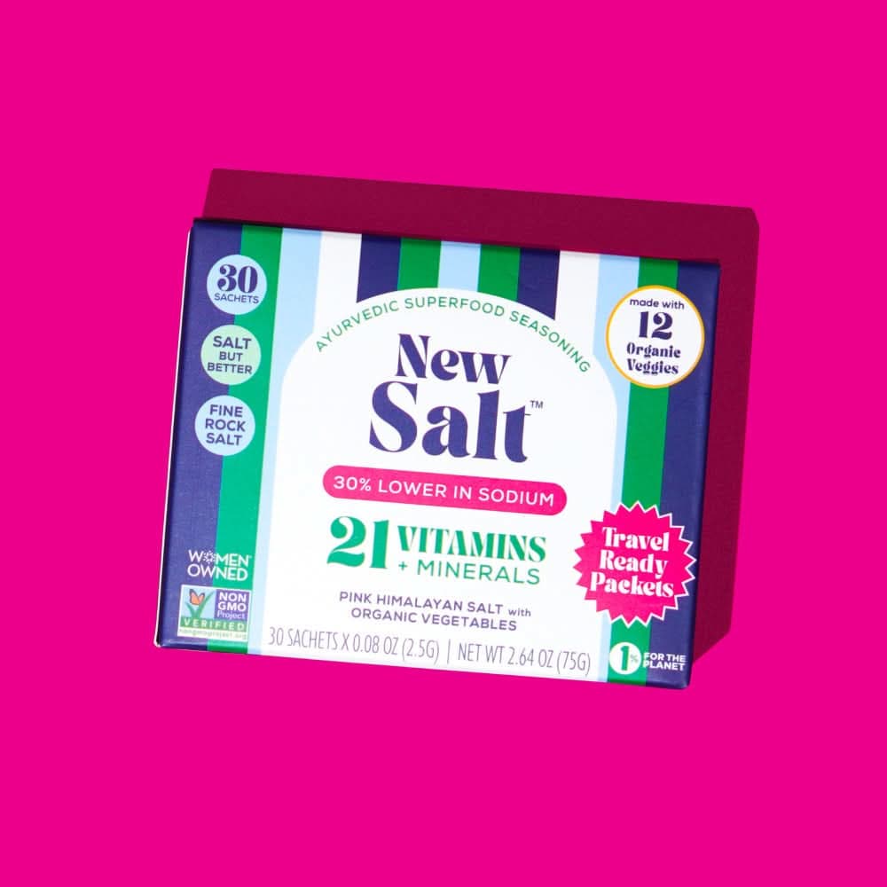 Spicewell Boxed Sachets New Salt 30 On-the-Go Individual Servings