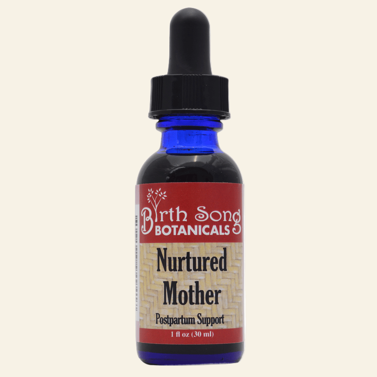 Birth Song Botanicals Co. Tinctures Nurtured Mother Herbal Tincture – Botanical Blend for Women (1 oz)