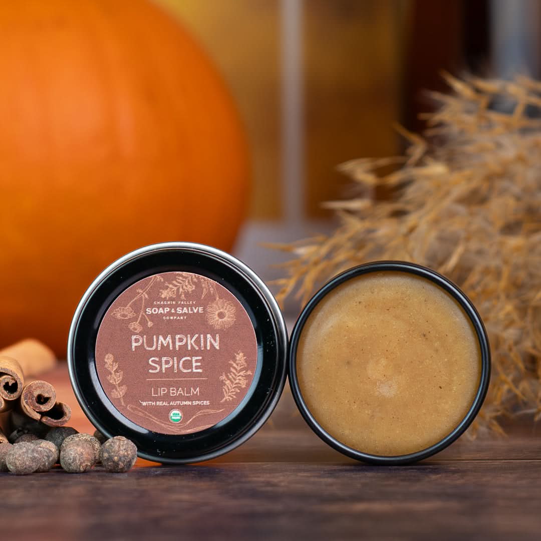 Chagrin Valley Soap &amp; Salve Lip Balm 0.5 fl oz Tin Lip Balm: Pumpkin Spice