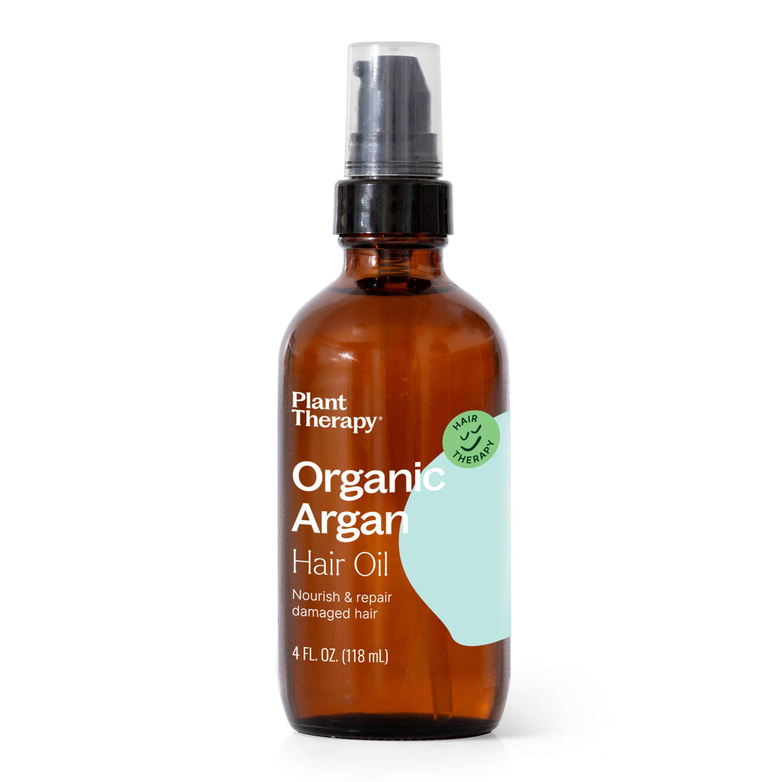 Plant Therapy Hair &amp; Skin Care 4 oz Hair Therapy Moisturize &amp; Protect Hair Oil (Organic Argan Oil)
