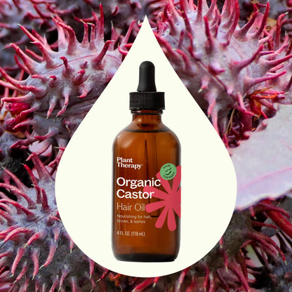 Plant Therapy Hair &amp; Skin Care 4 oz Organic Castor Oil