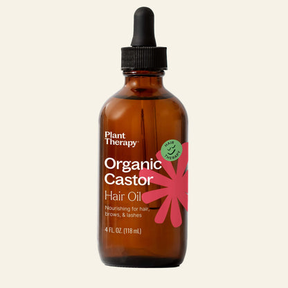 Plant Therapy Hair &amp; Skin Care 4 oz Organic Castor Oil