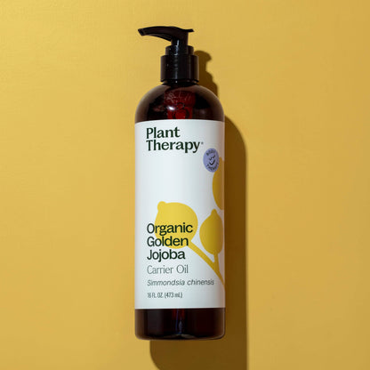 Plant Therapy Body Care 16 oz Organic Golden Jojoba Carrier Oil