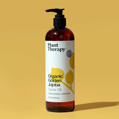 Plant Therapy Body Care 16 oz Organic Golden Jojoba Carrier Oil