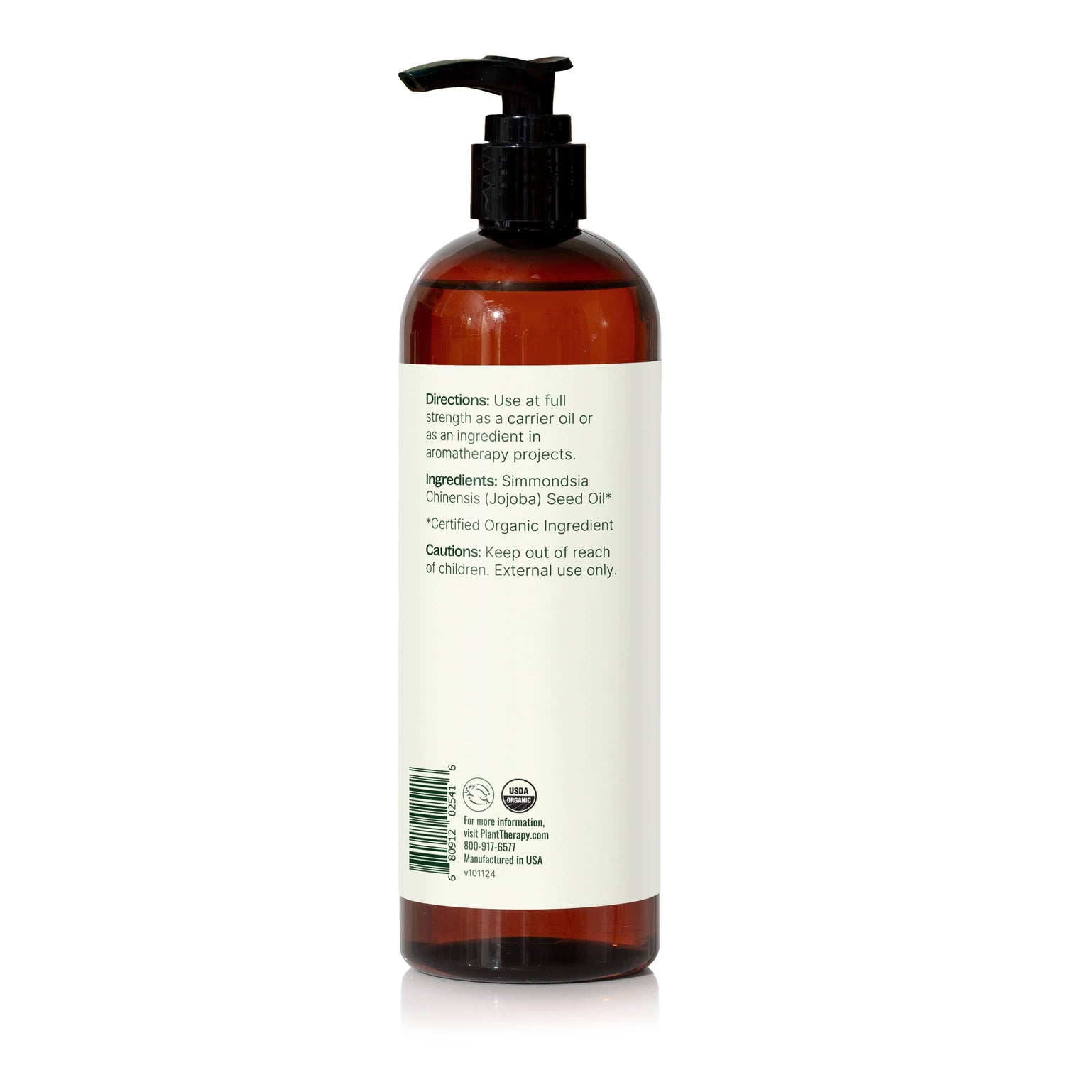 Plant Therapy Body Care 16 oz Organic Golden Jojoba Carrier Oil